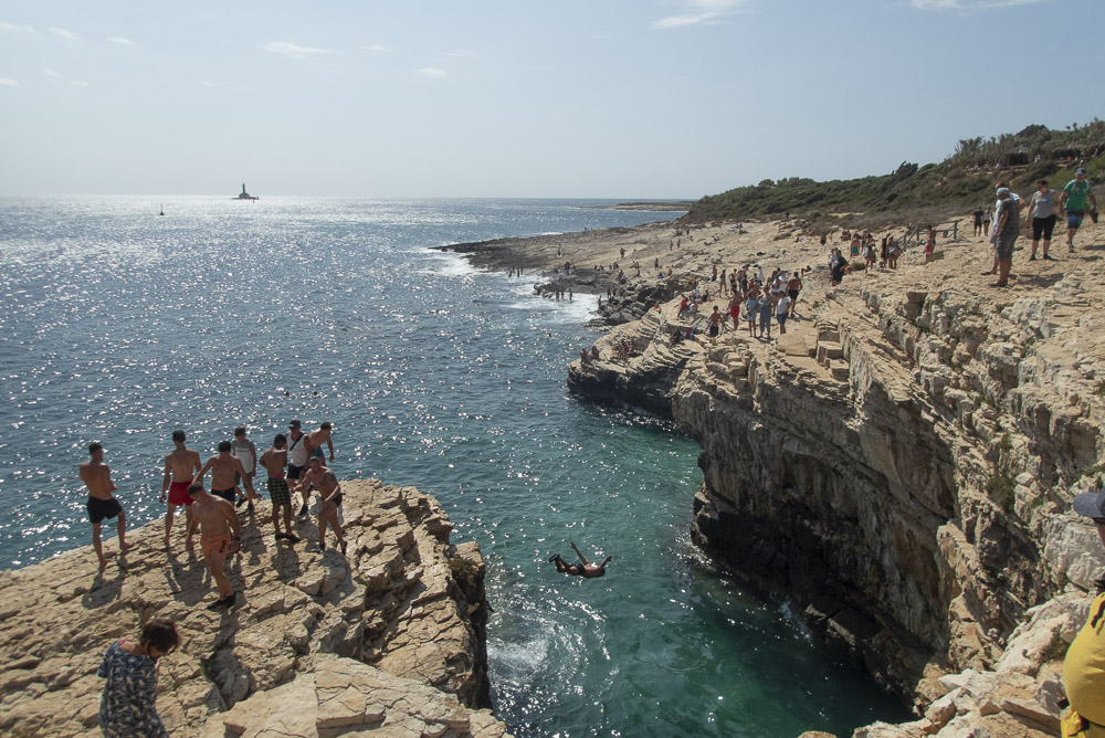 Cliff Jumping Kap Kamenjak