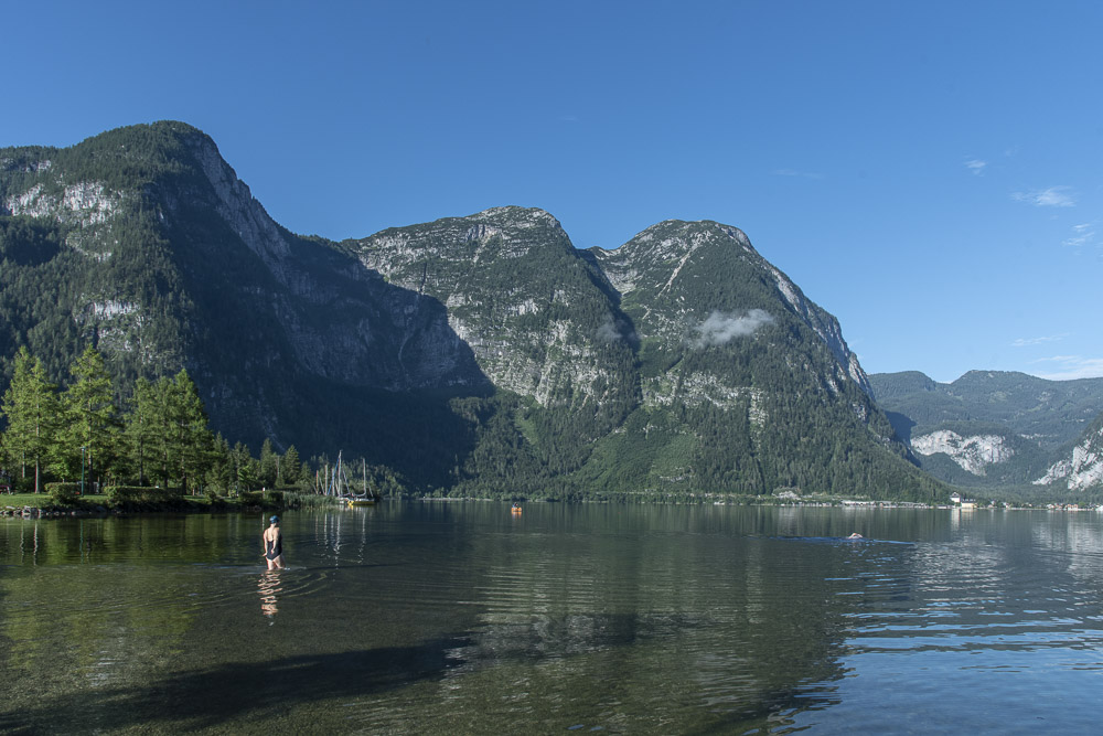 Badeplatz Obertraun Hallstättersee