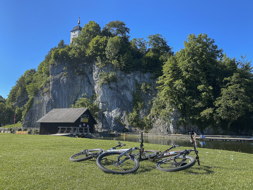 MTB-Tour Langbathseen Traunkirchen