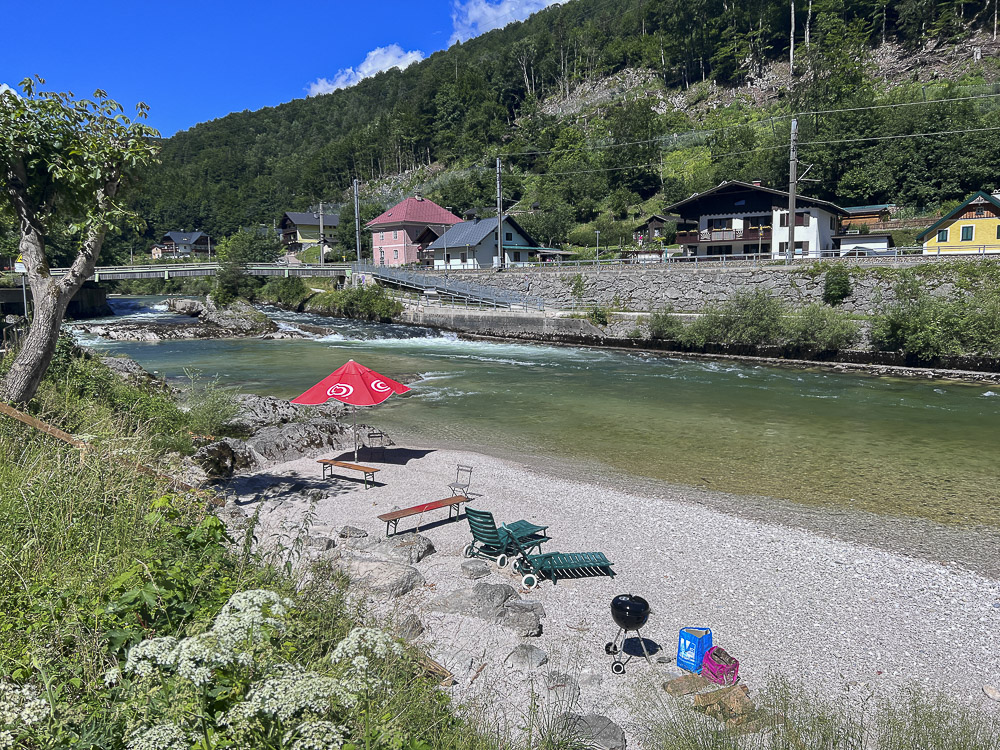 Kajaktour Traun Einstieg Lauffen