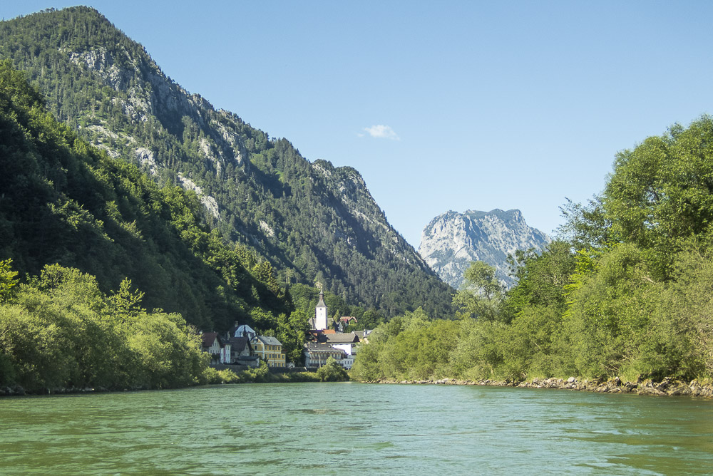 Kajaktour an der Traun, Ebensee