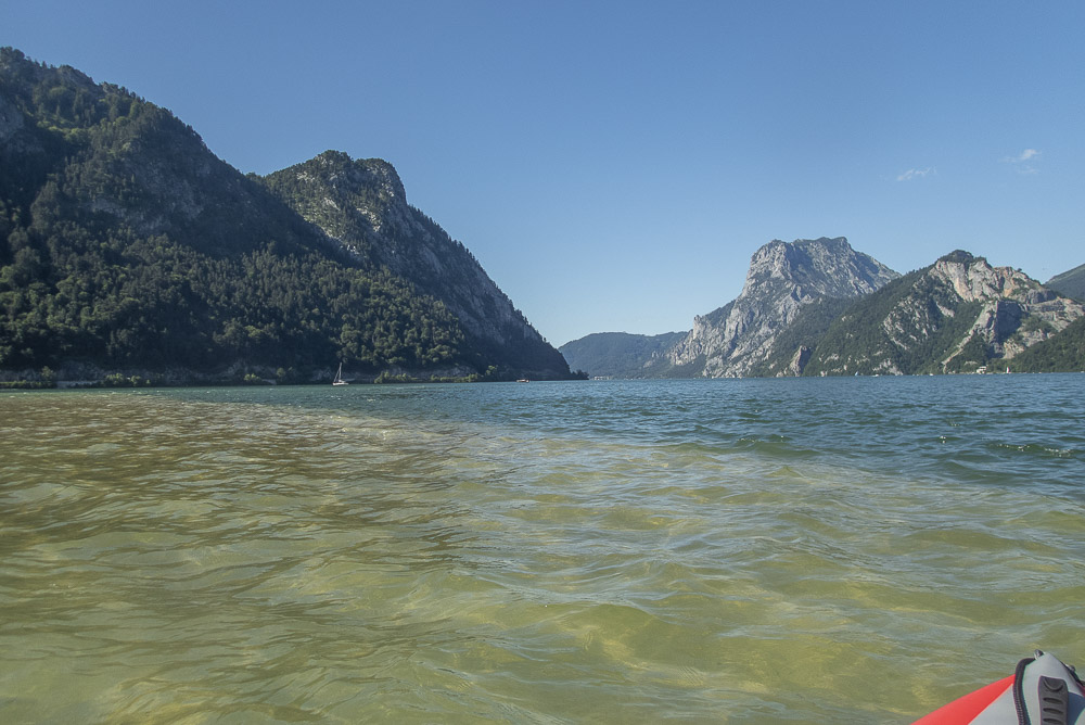 Kajaktour Traun, Traunsee