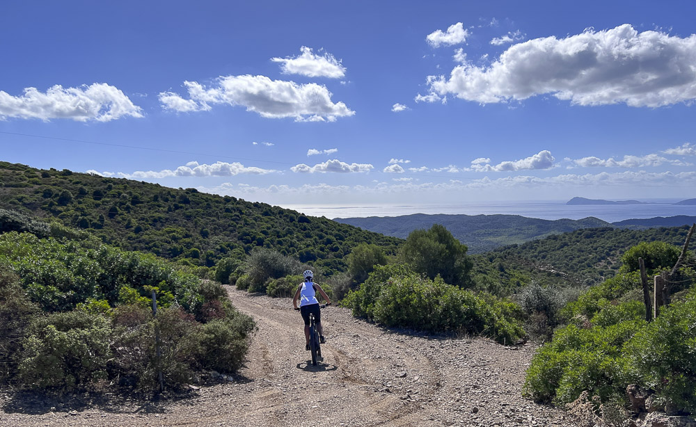 MTB Tour Chia Sardinien